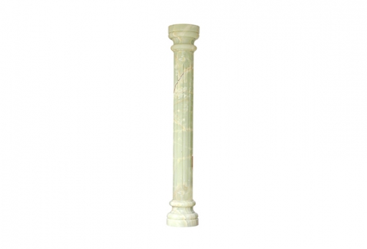 Natural stone column